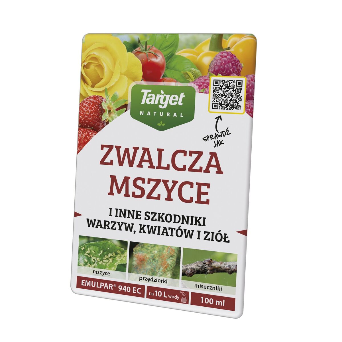 Środek owadobójczy do owoców Emulpar 940SC 100ml Target Natural