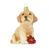 Bombka szklana pies golden retriver 8 cm 1 szt.