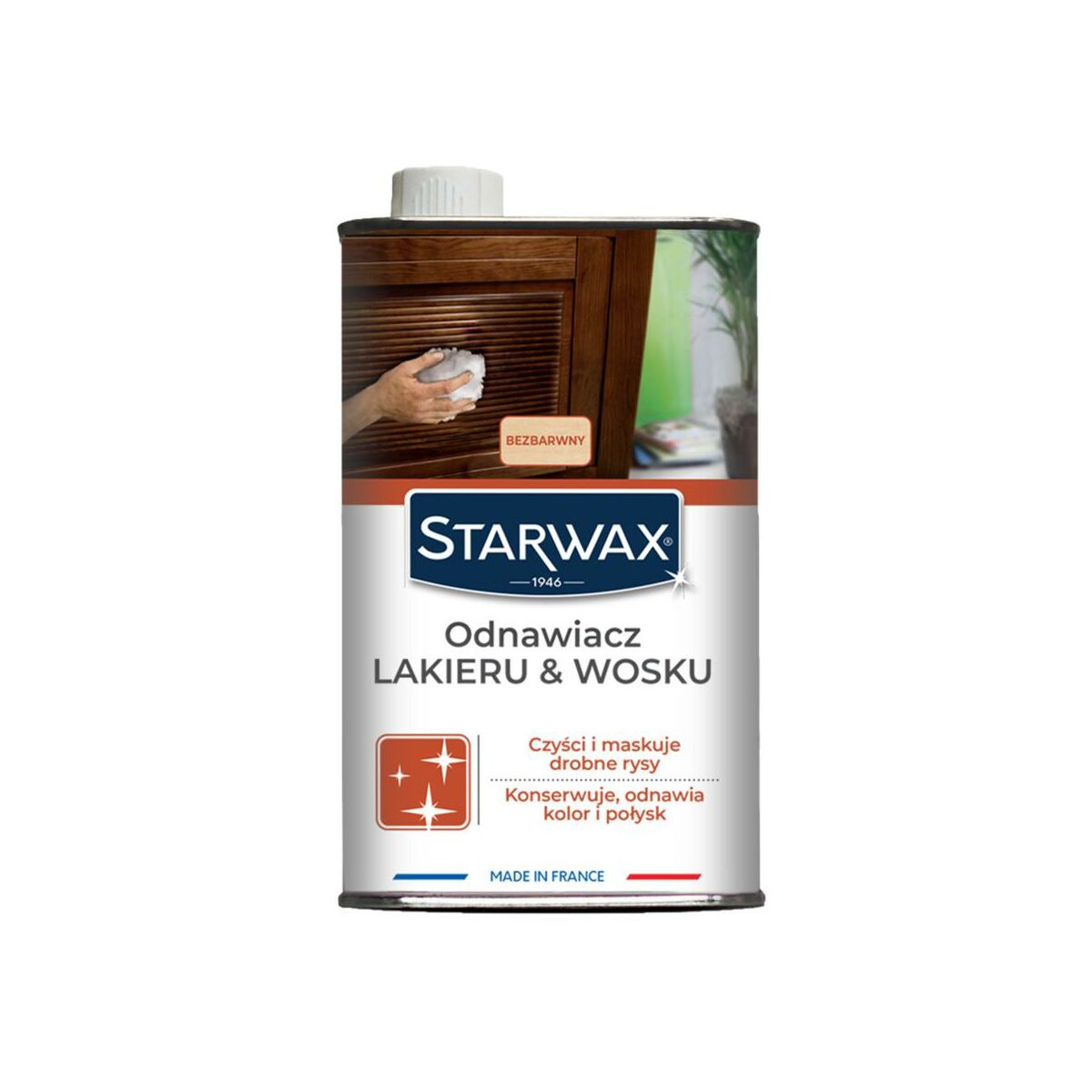 Odnawiacz lakieru ANTIQUAIRE 0.5 l Drewno lakierowane STARWAX