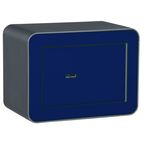 Sejf gabinetowy TG_SLM2CLASSIC SZYBA NIEBIESKA METALKAS