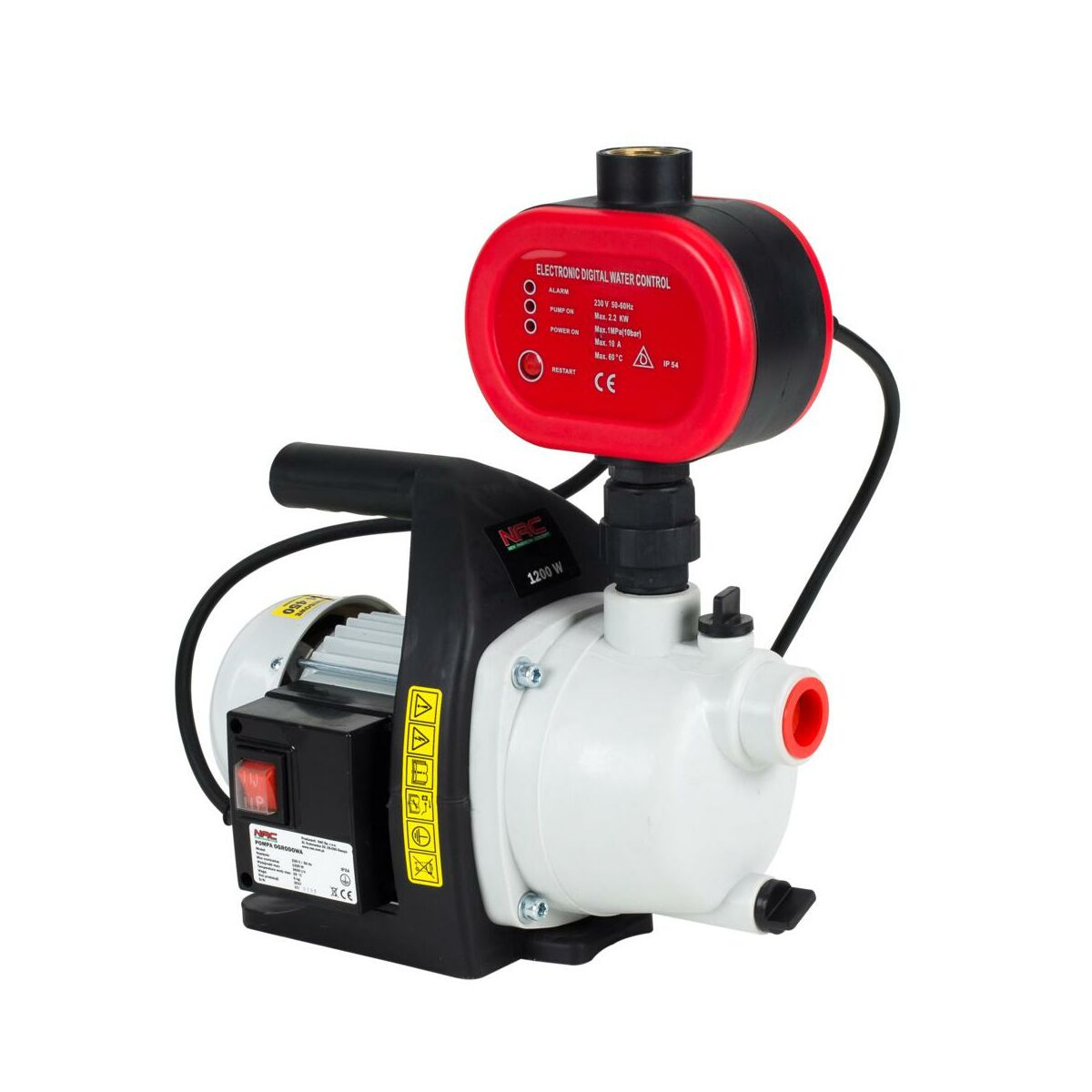 Pompa do wody czystej NAC GPE120-A-K 3600l/h 1200W