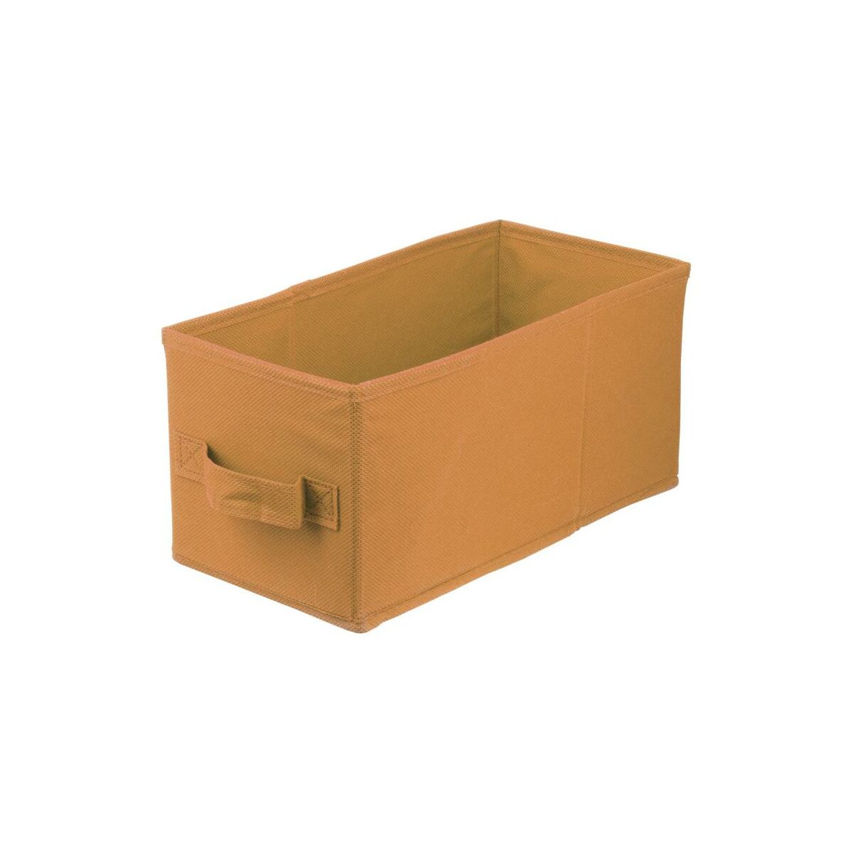 Pudełko tekstylne Kub 15 x 31 x 15 cm jasnobrązowe