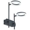 Kinkiet IRING czarny LED INSPIRE