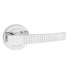 Klamka drzwiowa na rozecie Alma Chrom Domino