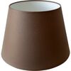 Abażur 9054 owalny 29-39.5 x 30 cm tkanina brąz E27 TK LIGHTING
