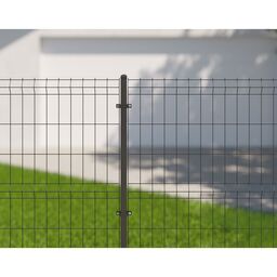 Panel ogrodzeniowy 3D 153x250 cm antracytowy Polargos