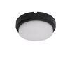 Plafon łazienkowy IP54 16 cm czarny LED VOLTENO