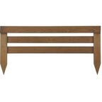 Płotek ogrodowy rabatowy Nive 60x30/15 cm drewniany Naterial