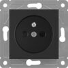 Gniazdo EDG1011B czarny LEXMAN