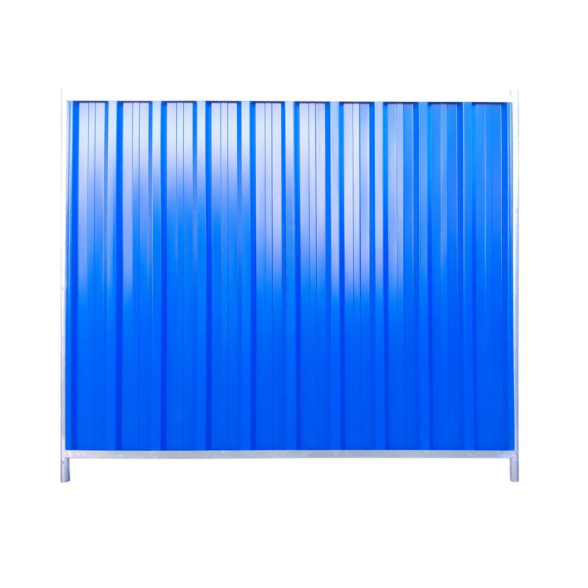 Panel ogrodzeniowy 216x200 cm budowlany trapezowy Polbram