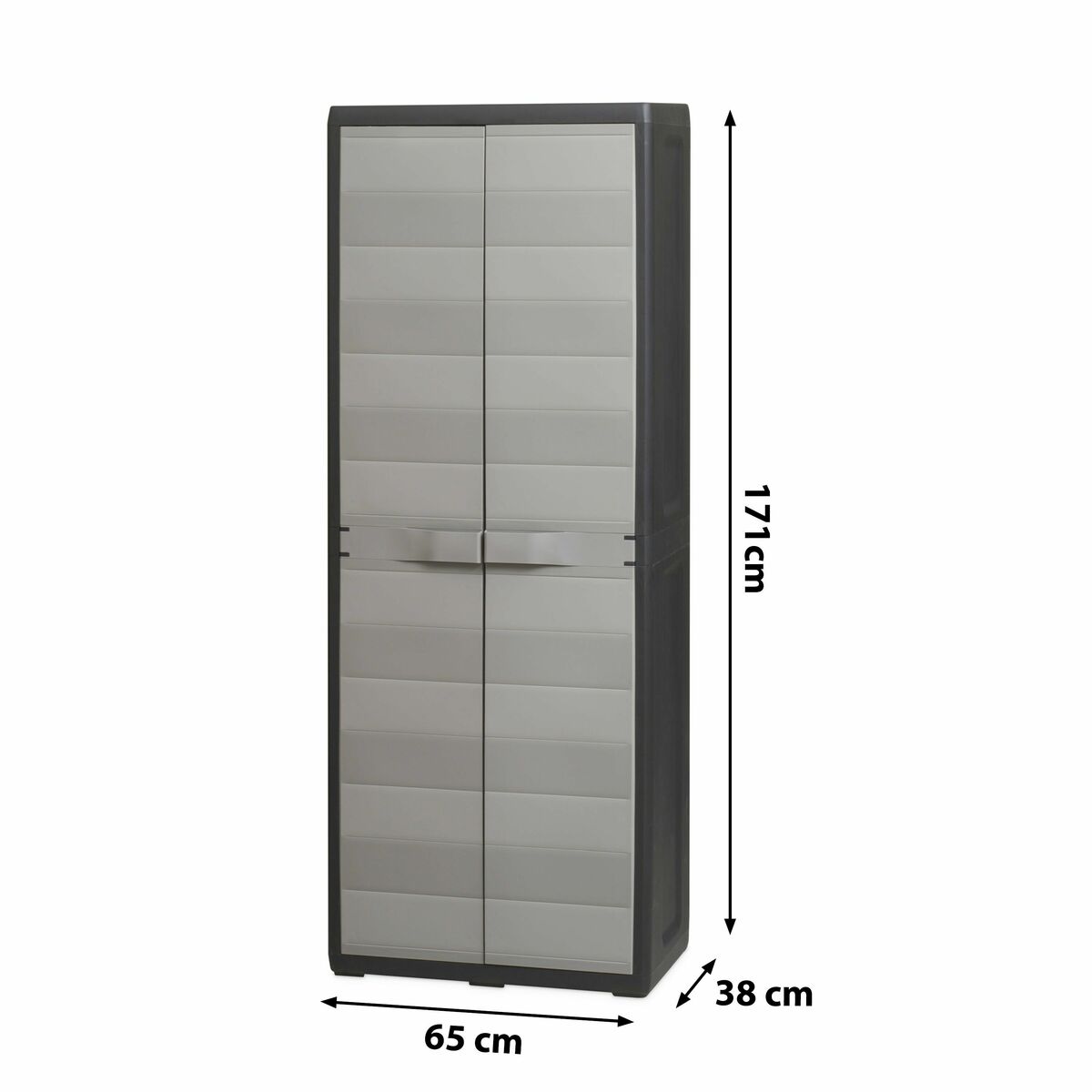 Szafa z tworzywa 65 x 38 x 171 cm Z022R150 Toomax