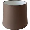 Abażur 9996 owalny 20-25 x 20 cm tkanina brąz E27 TK LIGHTING