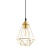 Lampa wisząca BYRON złota E27 INSPIRE