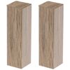 Narożnik uniwersalny do listwy przypodłogowej Dąb Verden miodowy 18x18x62 mm 2 szt. Fn Profile