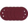 Krążek ścierny NA RZEP 8 OTW P240 180 mm DEXTER