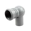 Kolano nastawne kulowe DN 50 mm szare GIRPI