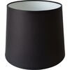 Abażur 9987 owalny 16-14 x 16 cm tkanina czarny E27 TK LIGHTING