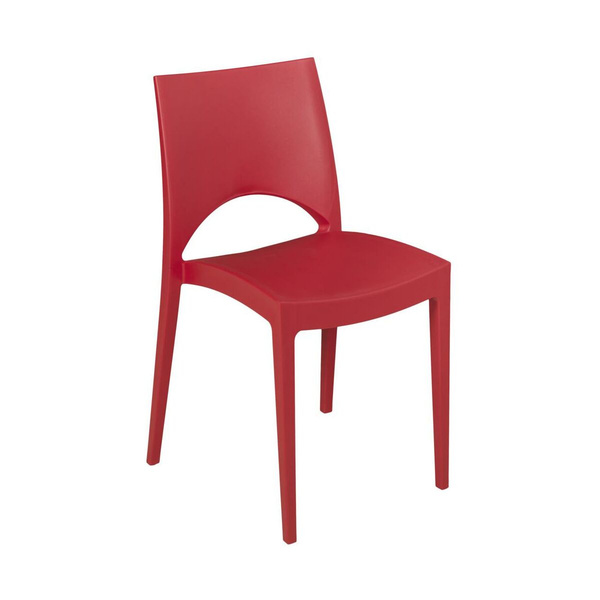 Krzeslo Ogrodowe Paris Plastikowe Czerwone Krzesla Fotele Lawki Ogrodowe W Atrakcyjnej Cenie W Sklepach Leroy Merlin