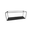 Półka dekoracyjna Loft akwarium 35 x 16 x 16 cm Spaceo