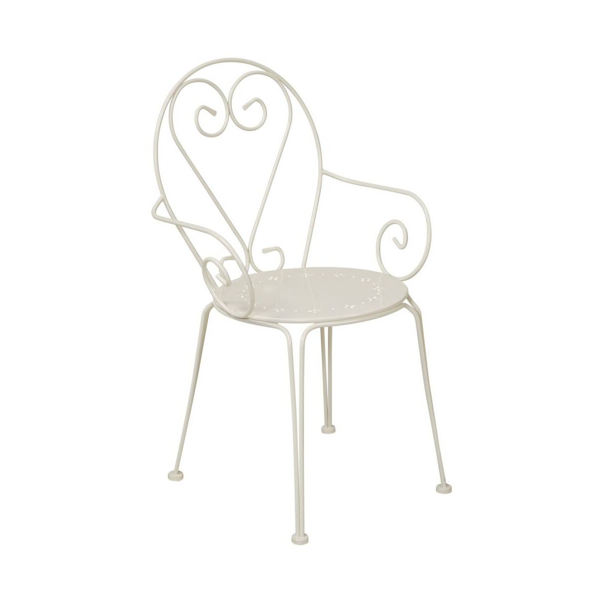 Krzeslo Ogrodowe Parma Stalowe Kremowe Krzesla Fotele Lawki Ogrodowe W Atrakcyjnej Cenie W Sklepach Leroy Merlin