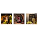 Obraz na szkle GLASSPIK WINES 60 x 20 cm