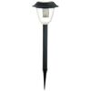 Lampa wbijana solarna JUNIOR IP44 czarna JUMI