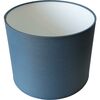 Abażur 9977 walec 30 x 20 cm tkanina niebieski E27 TK LIGHTING