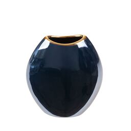 Wazon ceramiczny Amora wys. 16 cm granatowy