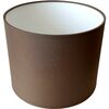 Abażur 9975 walec 30 x 20 cm tkanina ciemny brąz E27 TK LIGHTING