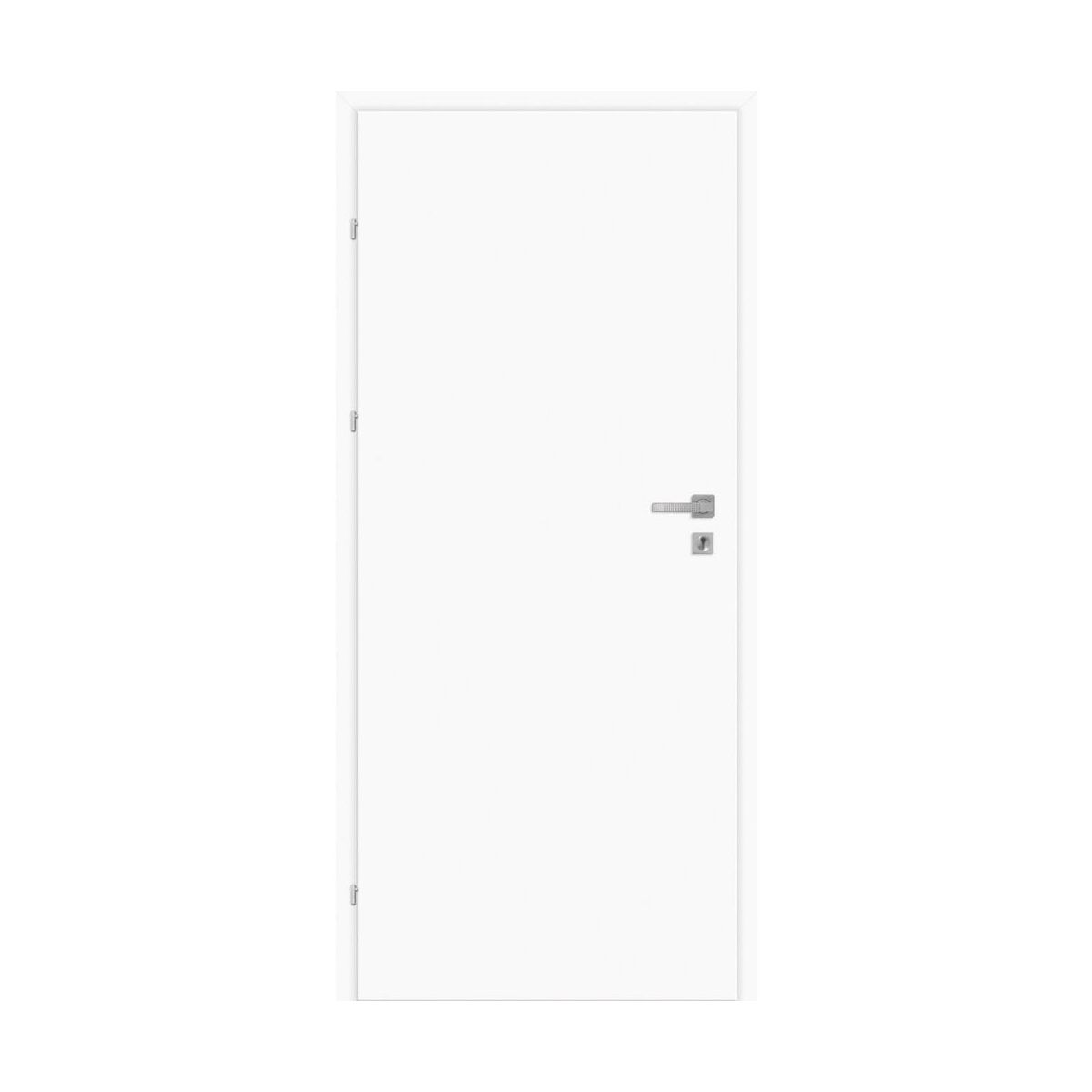Drzwi wewnętrzne pełne Akustyczne 32db Białe 80 Lewe Classen