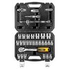 Klucze nasadowe 1/2", zestaw 32 szt., CrV 08-662 NEO