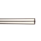 Drążek do karnisza QUANTUM 240 cm chrom mat 25 mm metalowy