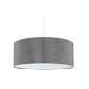 Lampa wisząca CLINTON szara E27 INSPIRE