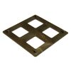 Podkładka gumowa wzmocniona płytką ochronną HD-10 110 x 110 mm HARPUN