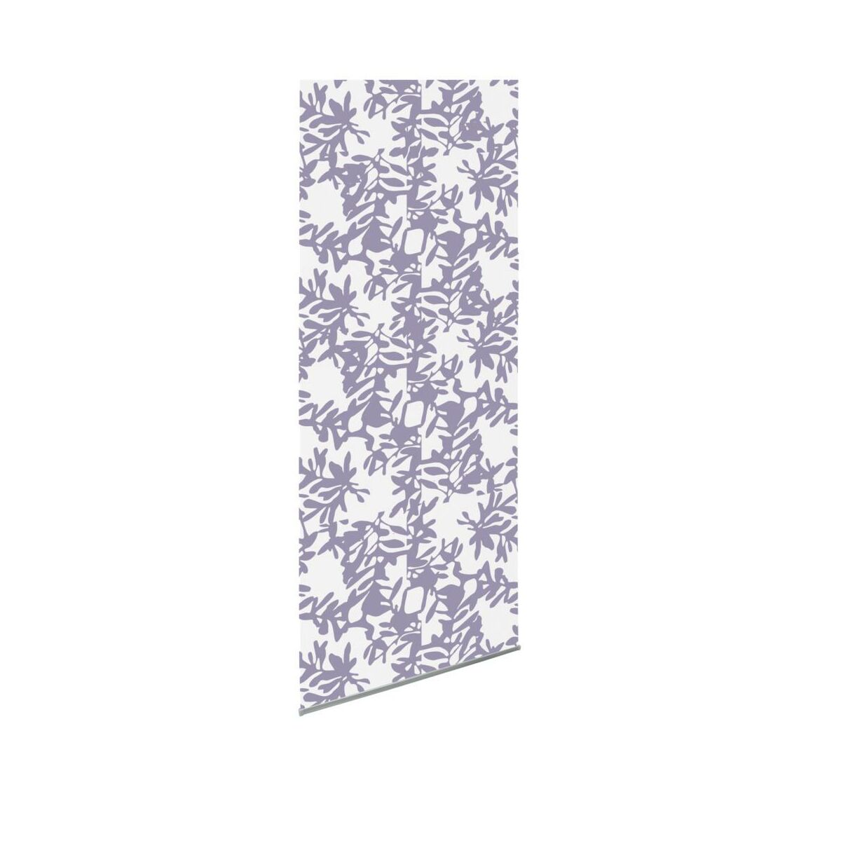 Tkanina na panel japoński Kwiecie fioletowa 60 x 275 cm