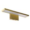 Kinkiet galeryjka BRASS złoty LED ITALUX