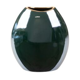 Wazon ceramiczny Amora wys. 25 cm zielony