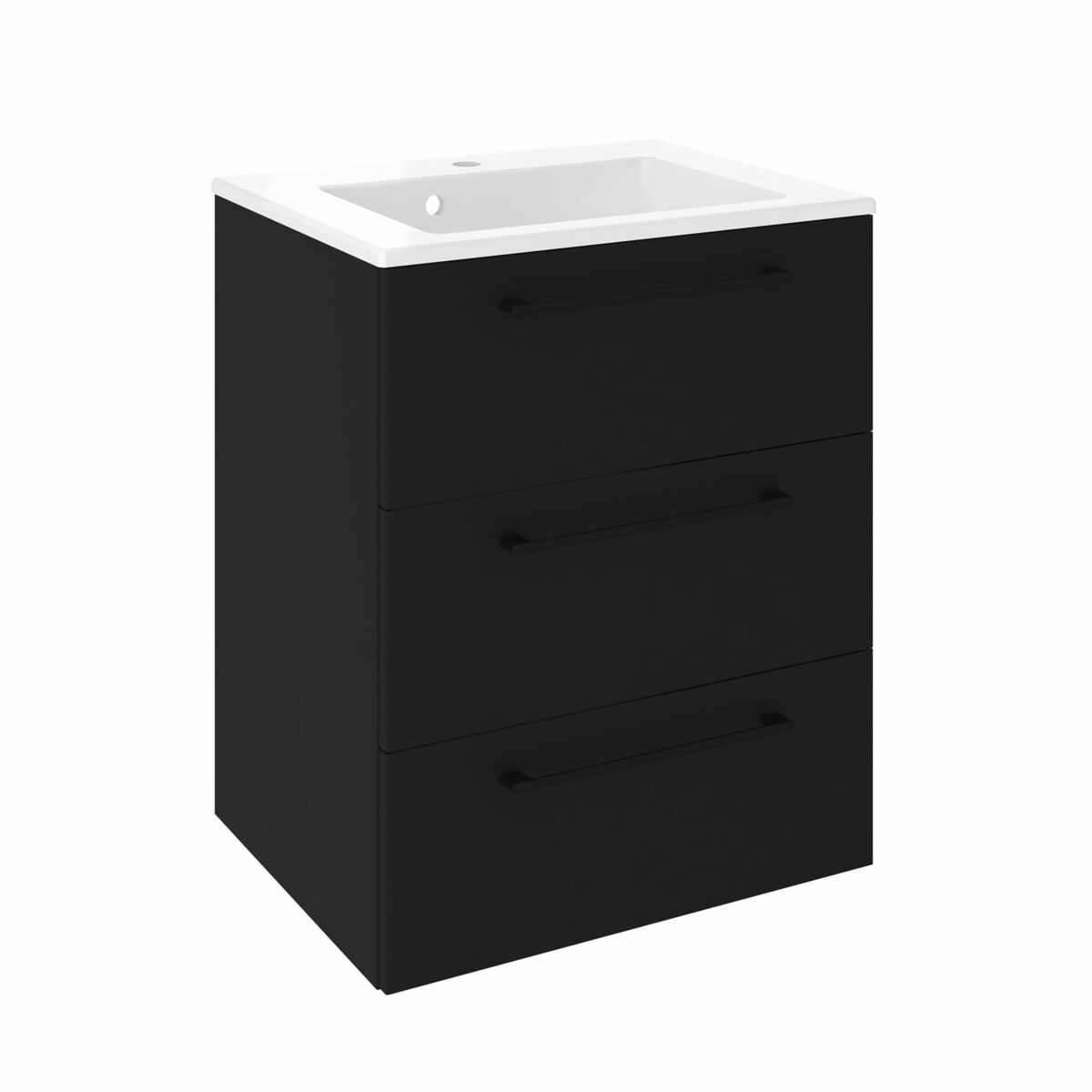 Szafka pod umywalkę Remix Black Mat 60 Sensea