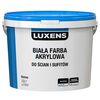 Farba wewnętrzna AKRYLOWA 10 l Biała LUXENS