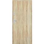 Drzwi wewnętrzne drewniane wejściowe Grafen Dąb Sonoma Polska 80 Prawe otwierane do wewnątrz Nawadoor