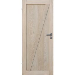 Drzwi wewnętrzne drewniane pełne Loft Z 80 Lewe Radex