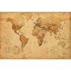 Plakat WORLD MAP - ANTIQUE STYLE 91.5 x 61 cm