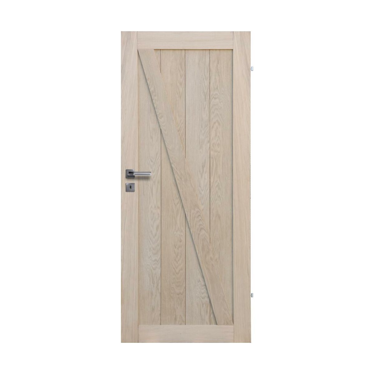Drzwi wewnętrzne drewniane pełne Loft Z 70 Prawe Radex