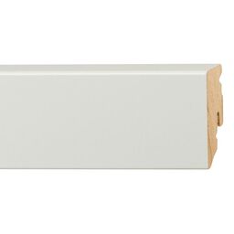 Listwa przypodłogowa mdf Ergo Biała 50 mm Fn profile