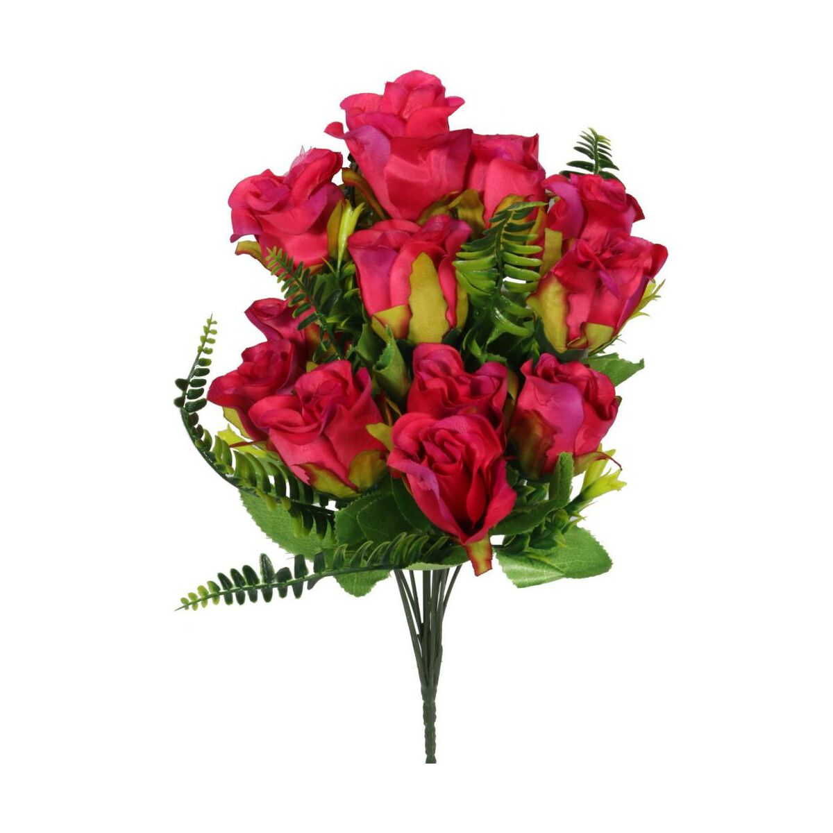 Bukiet sztucznych kwiatów Róże 61cm czerwone