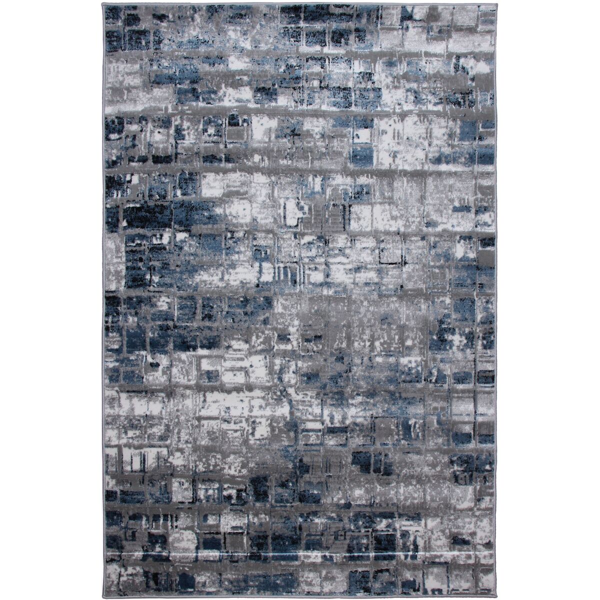 Dywan Pacyfik szaro-niebieski 80 x 150 cm