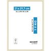 Ramka na zdjęcia Accent 21 x 29.7 cm złota mat aluminiowa