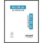 Ramka na zdjęcia ACCENT 40 x 50 cm czarna aluminiowa