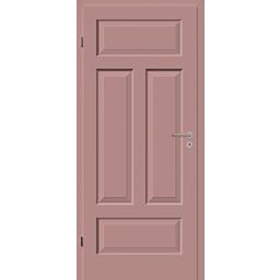 Drzwi wewnętrzne łazienkowe z podcięciem wentylacyjnym Morano 1.1 Różowe 70 Lewe Classen