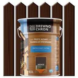 Impregnat do drewna EXTRA 4.5 l Wenge DREWNOCHRON
